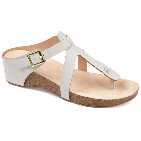 Journee Collection Shoes - Journee Collection Womens Navara Sandal Grey 8 M